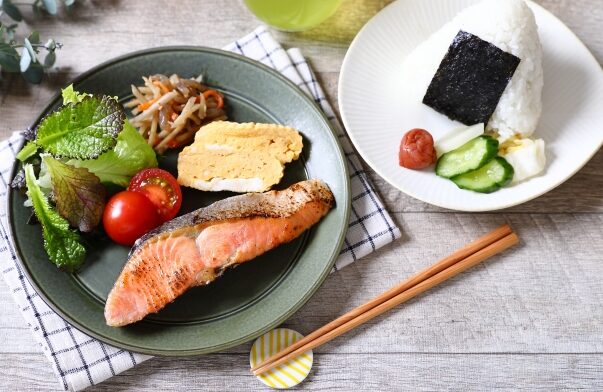 日本の朝食