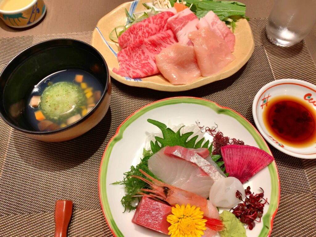 山代温泉ゆのくに天祥の夕食