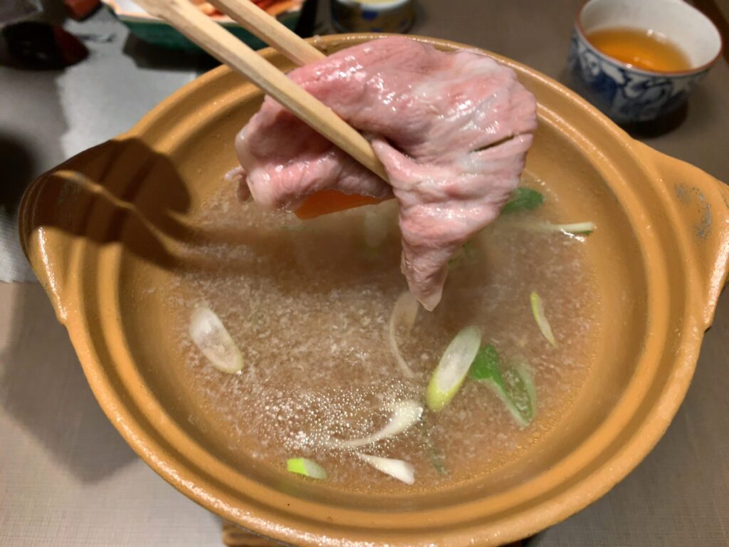 山代温泉ゆのくに天祥の夕食