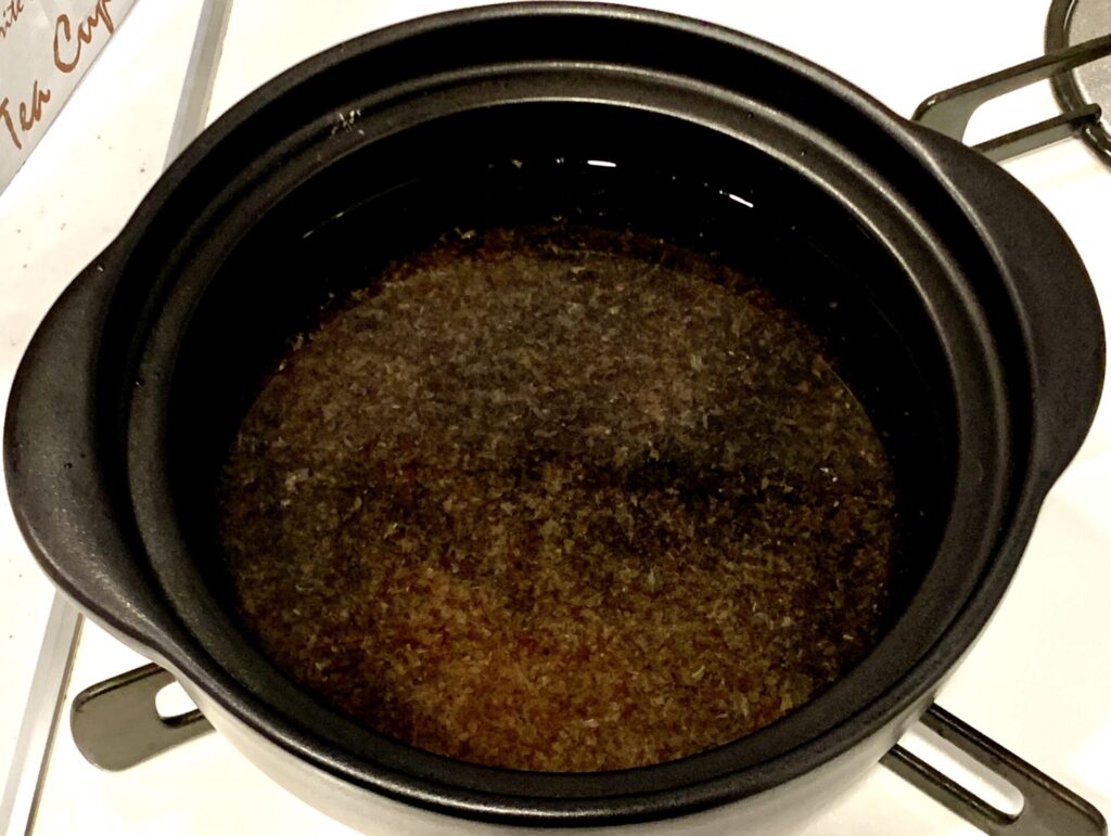 ホタテ鍋の鍋つゆ
