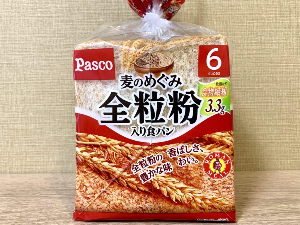 パスコ　麦のめぐみ 全粒粉入り食パン