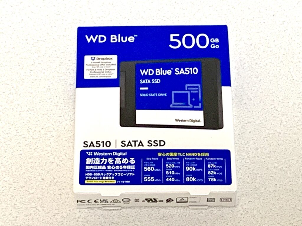 WDS500G3B0Aの画像