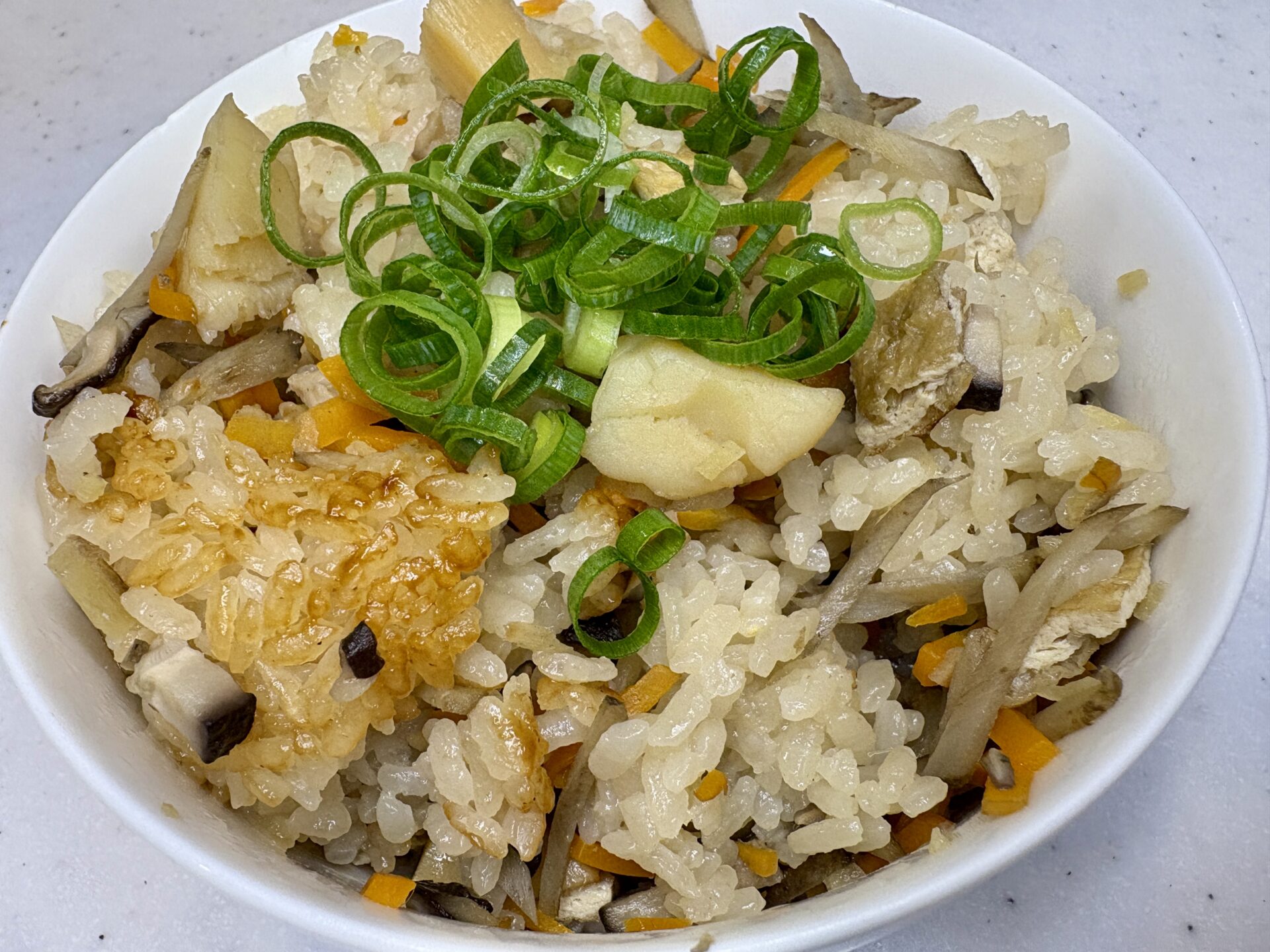 ホタテの炊き込みご飯