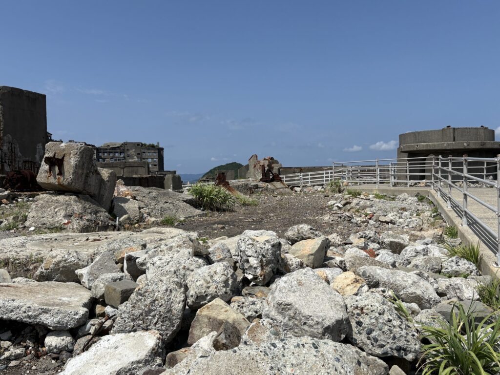 軍艦島:見学通路