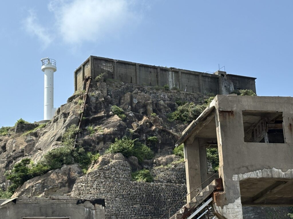 軍艦島:給水塔