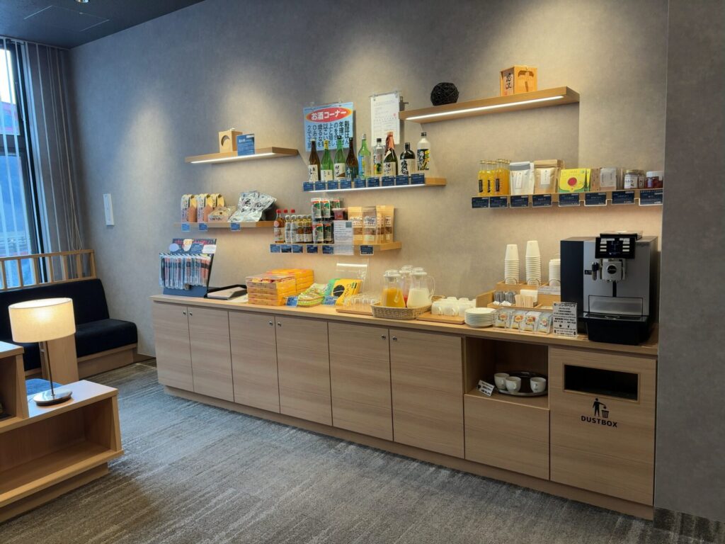 大歩危峡まんなかのお土産コーナー